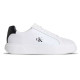 Calvin Klein Leather Durable Traction NYC Trainers